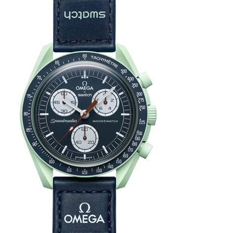 omega x swatch speedmaster moonwatch mission on earth